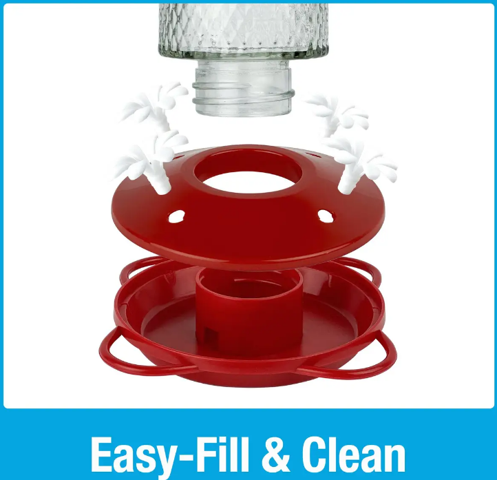 Charming Cherry Hummingbird Feeder - Image 6