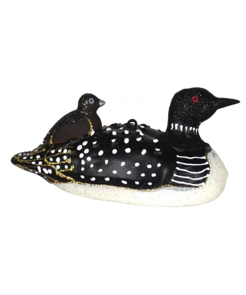 Loon Glass Ornament