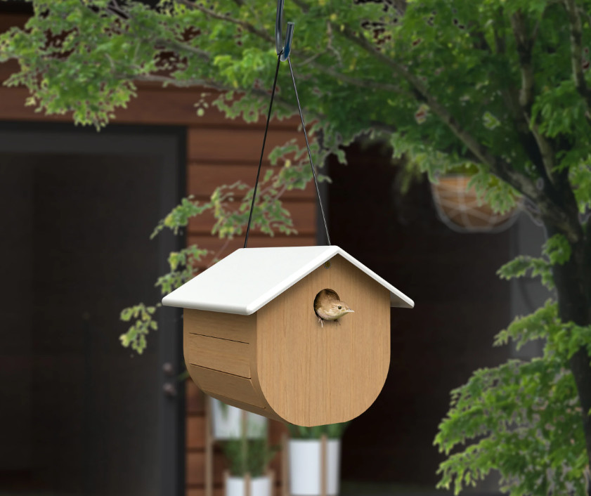 Nordic Wren & Chickadee House