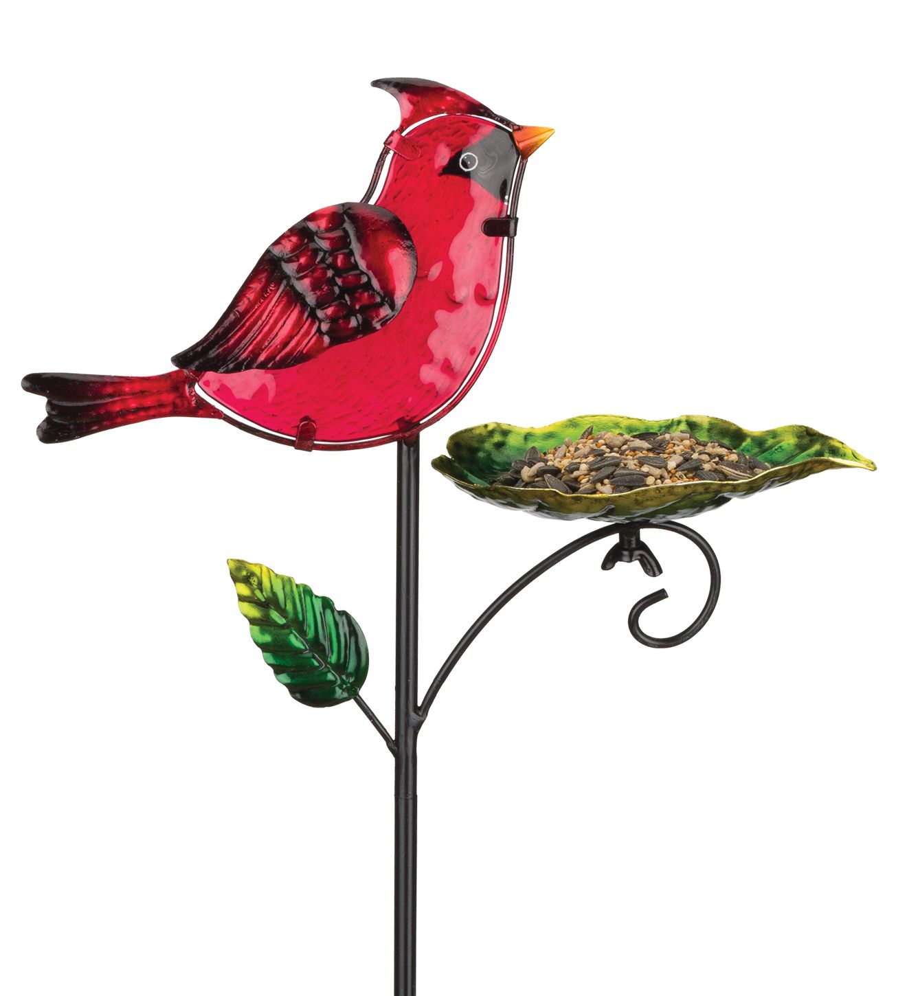 Bird Feeder Stake Cardinal