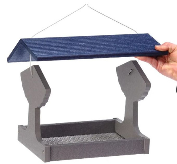 Fly-Thru Feeder - Lake Blue