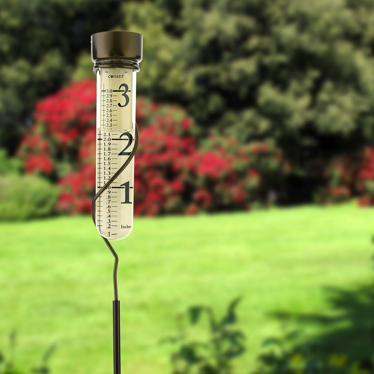 Bronze Grande View Rain Gauge
