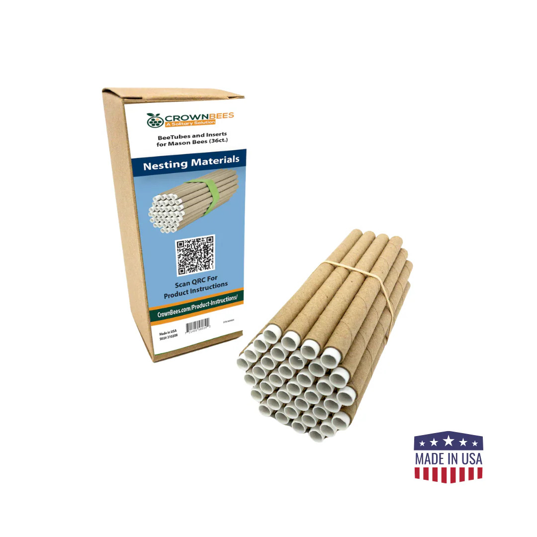 Spring Cardboard Bee Tubes