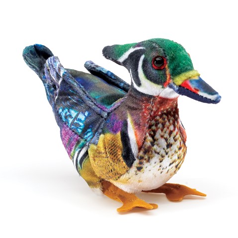 Mini Wood Duck Puppet