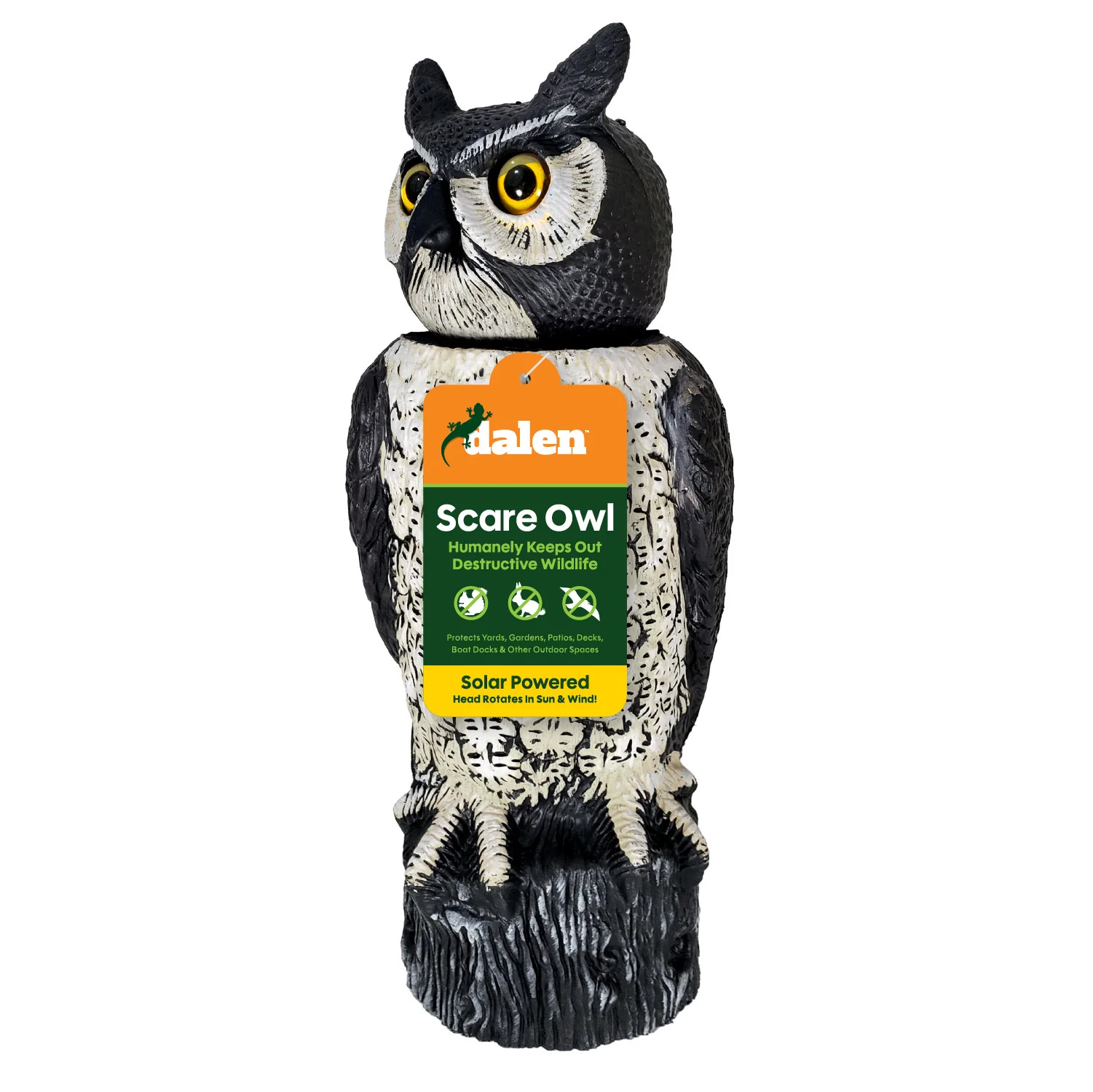 Solar Activate 18 inch Owl
