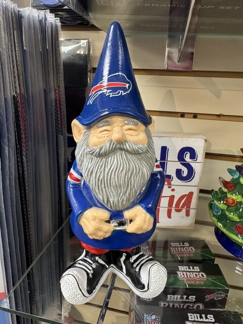 Buffalo Bills Garden Gnome